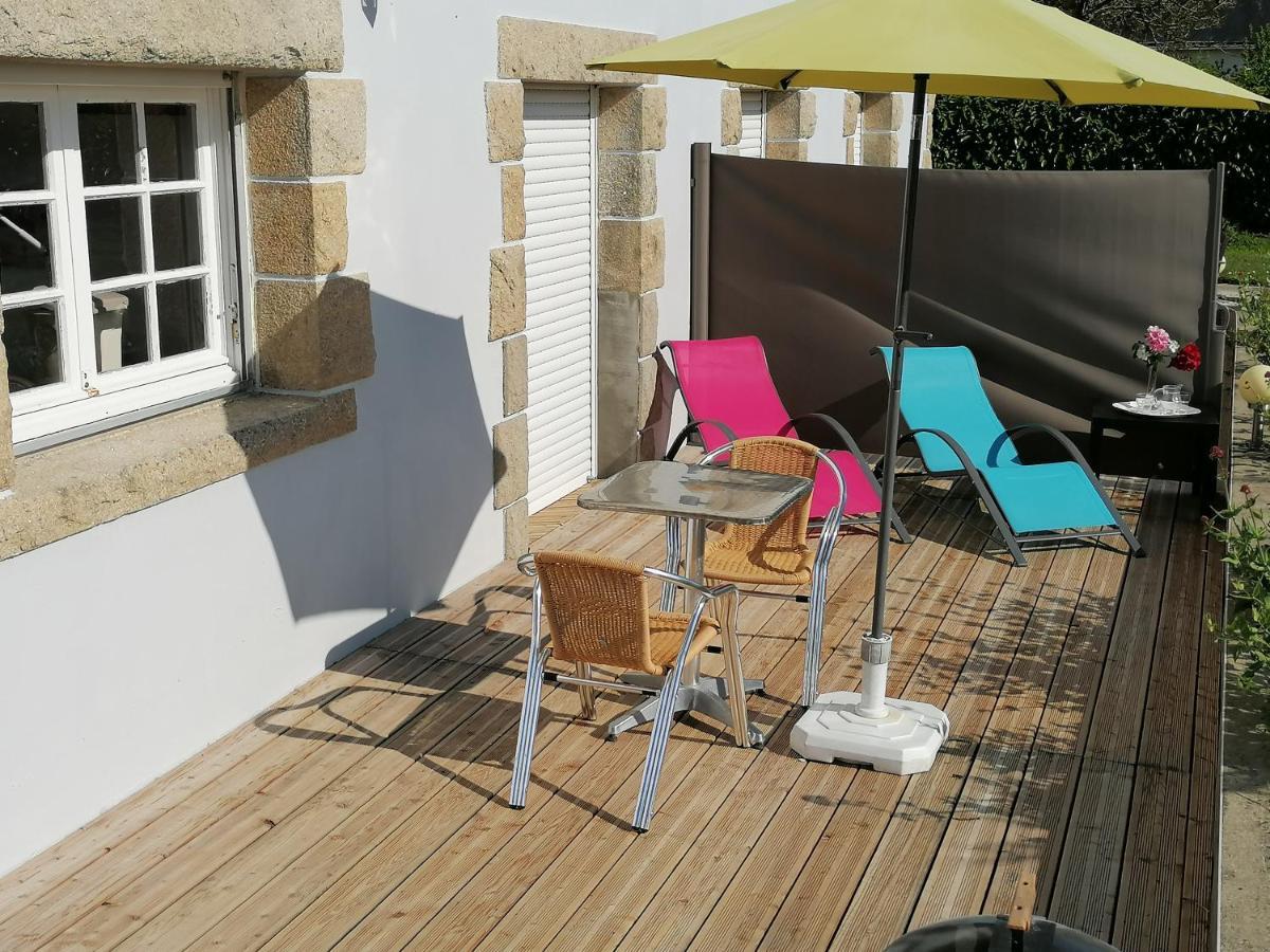 Gite 2 Pers Proche Plage Avec Jardin Clohars-Carnoët Kültér fotó